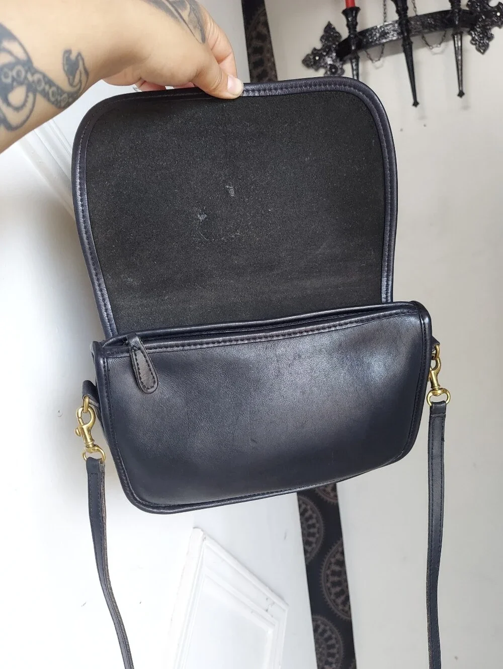 Vintage Coach Navy Ritchie Bag 9937💙